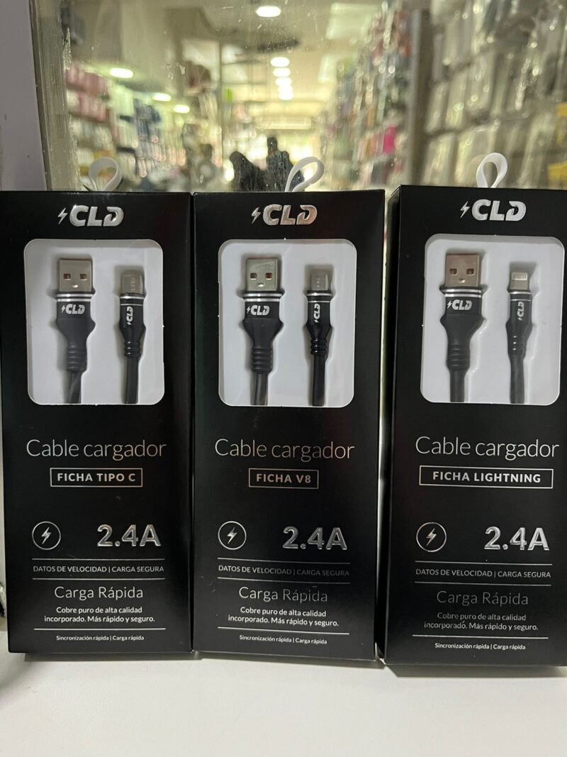 CABLE CLD NEGRO TIPO C A TIPO C