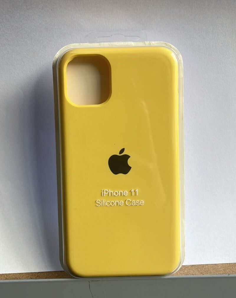 SILICONE CASE IPH 11 PRO COL 4/55/74 AMARILLO
