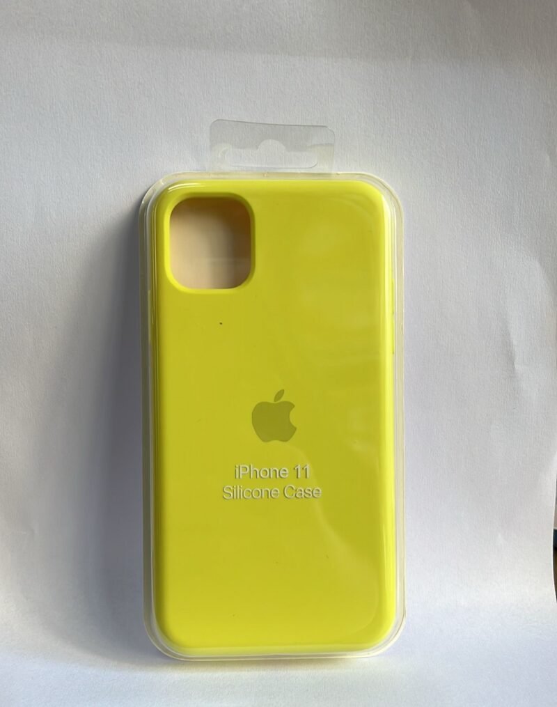 SILICONE CASE IPH 11 P MAX COL 43 AMARILLO
