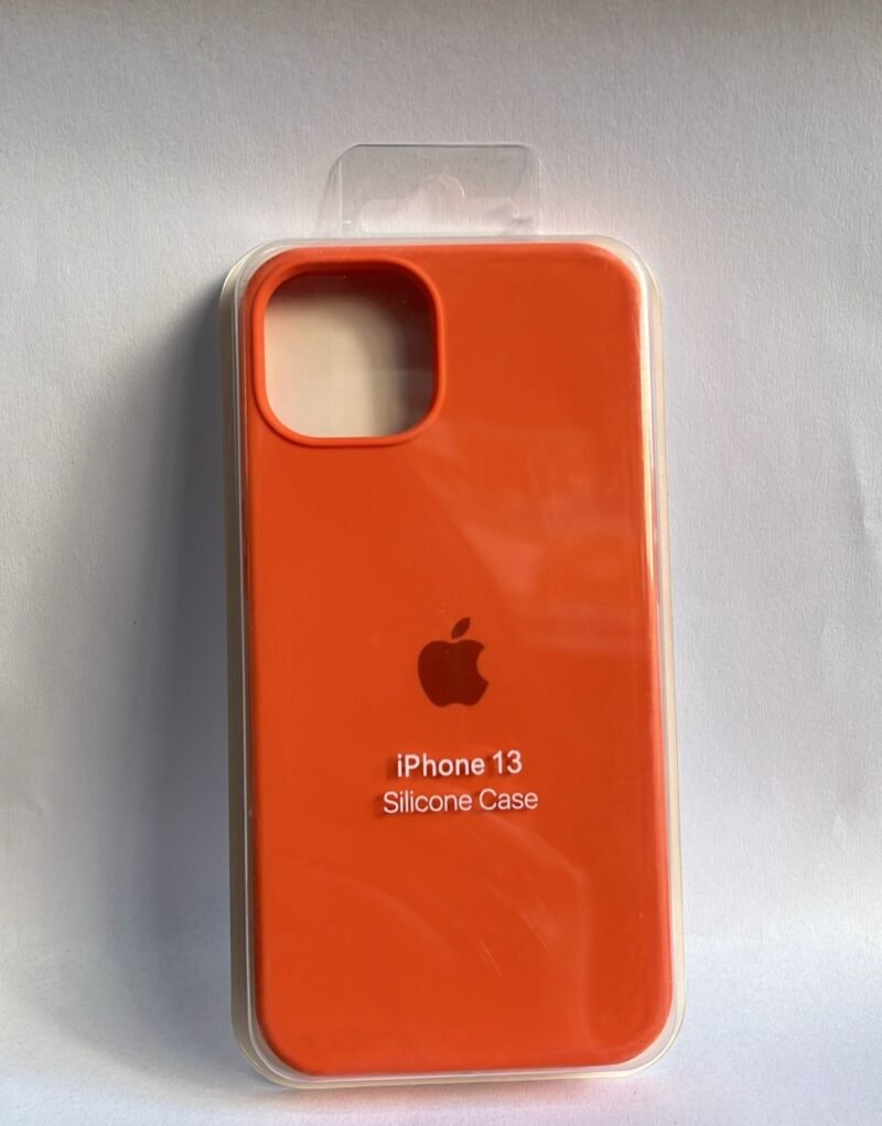 SILICONE CASE IPH 12 P MAX COL 2/13 NARANJA