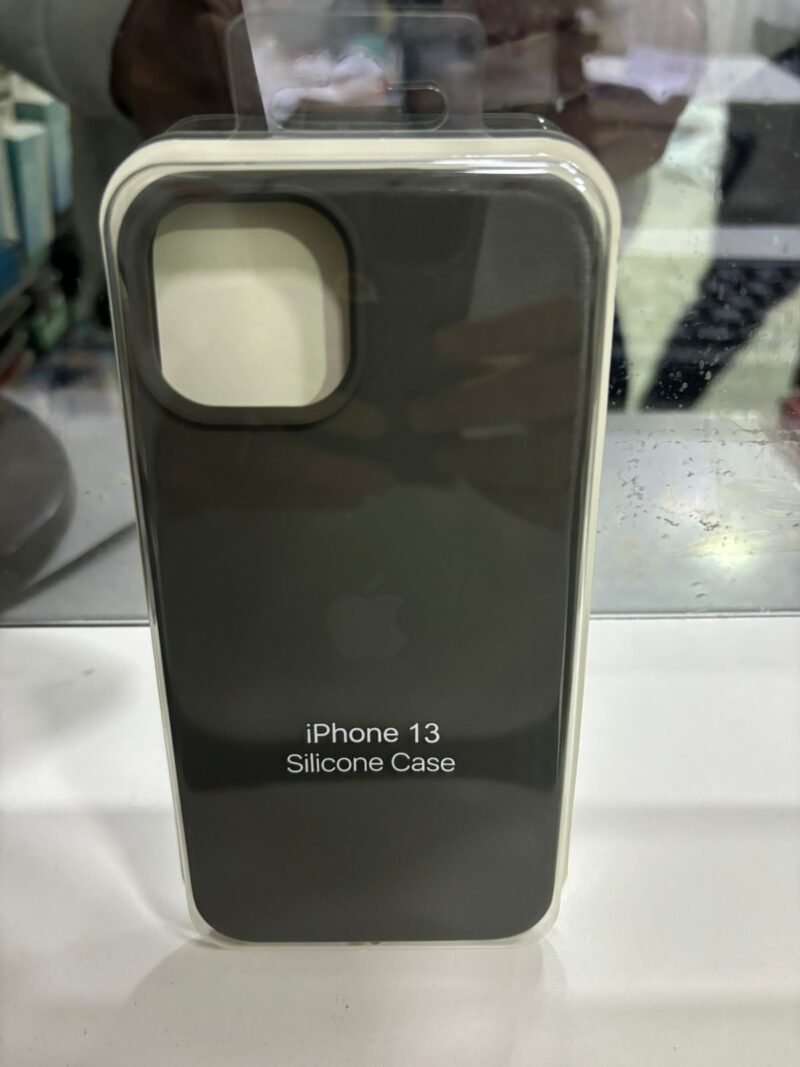SILICONE CASE IPH 13 PRO COL 15 GRIS OSC