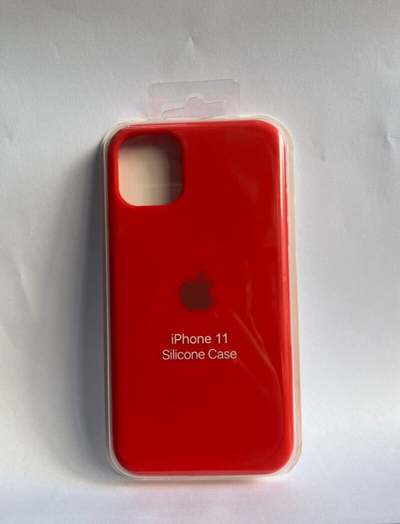 SILICONE CASE IPH 14 COL 14 ROJO
