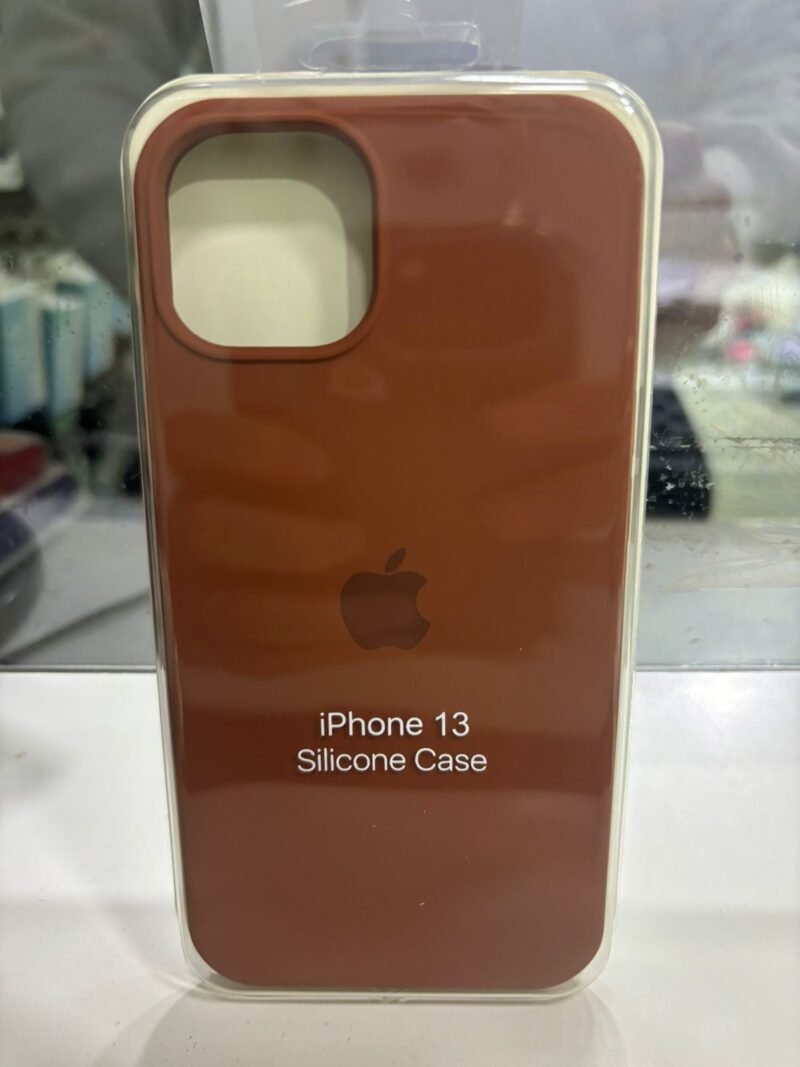 SILICONE CASE IPH 14 COL 32 MARRON OSC