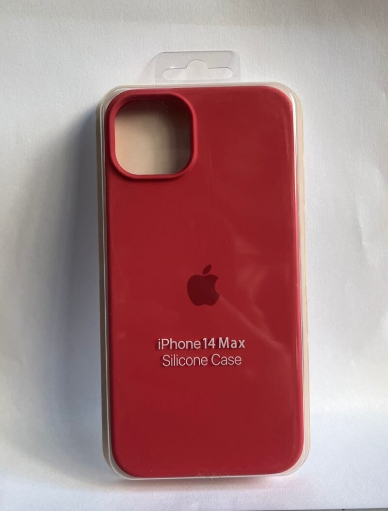 SILICONE CASE IPH 14 COL 41 ROJO CLAR