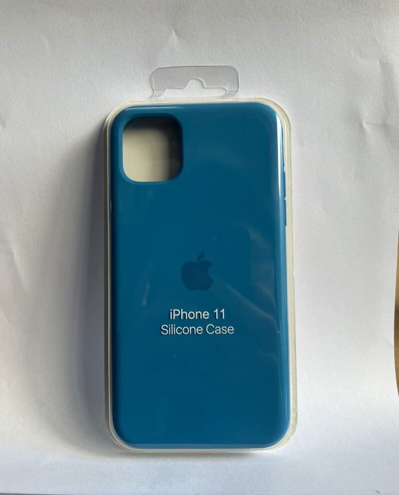SILICONE CASE IPH 14 PRO COL 24 AZ CLARO