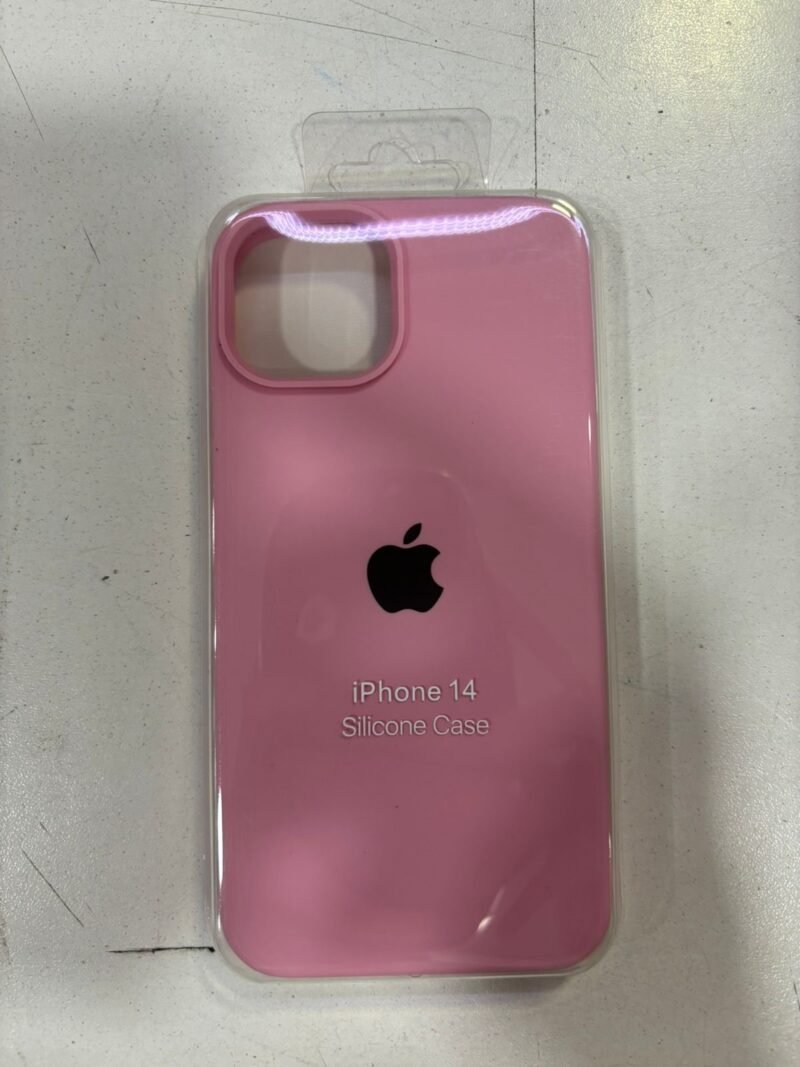 SILICONE CASE IPH 14 PRO COL 6 ROSA CHICLE