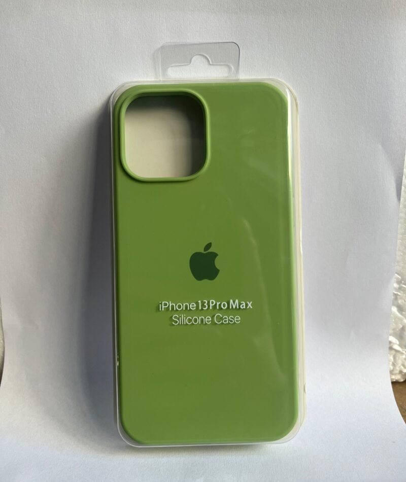 SILICONE CASE IPH 15 PRO COL 1 VERDE MENTA