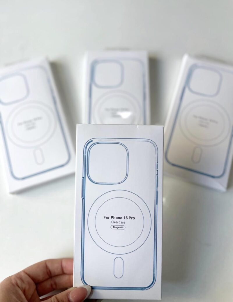 TRANSPARENTE MAGSAFE PACKING IPHONE 16E