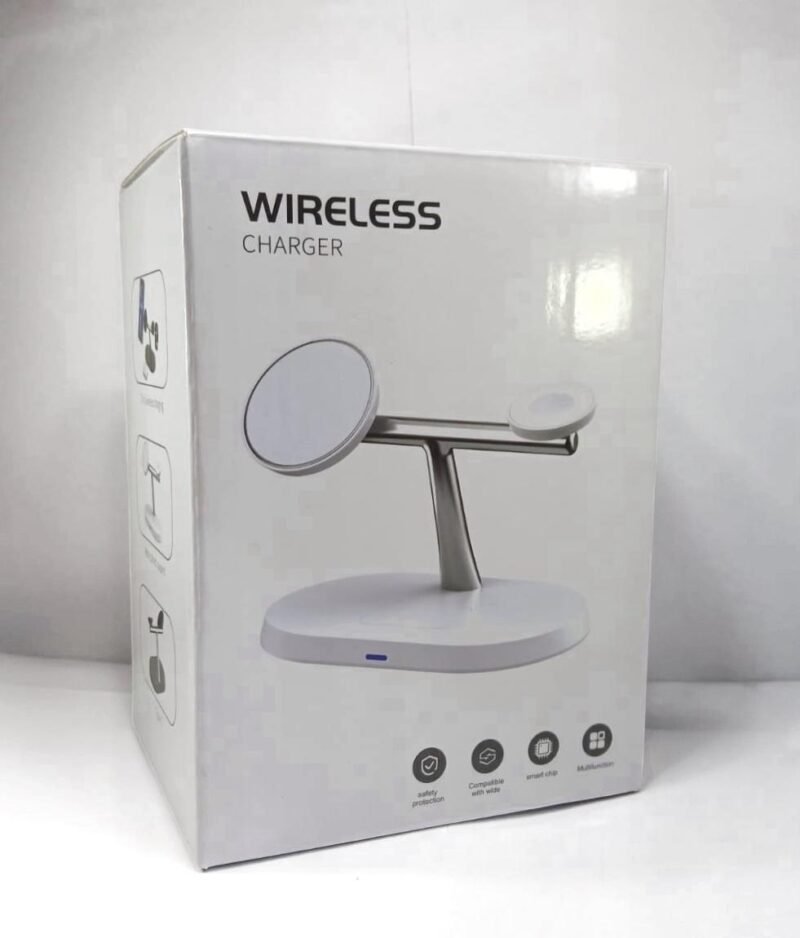 CARGADOR INALAMBRICO STAND DOBLE