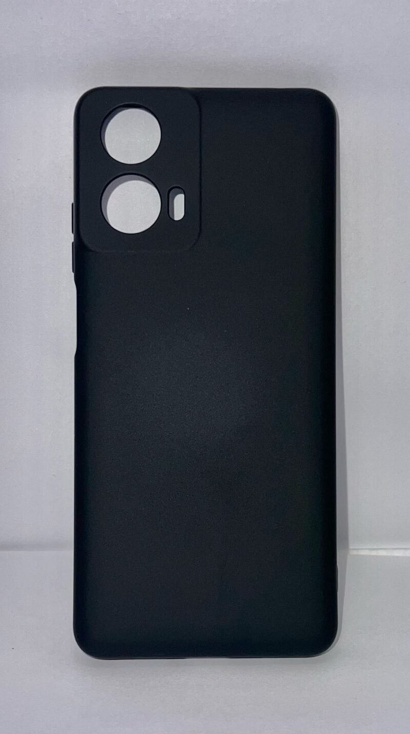 SILICONA SIN LOGO IPHONE 16 NEGRO