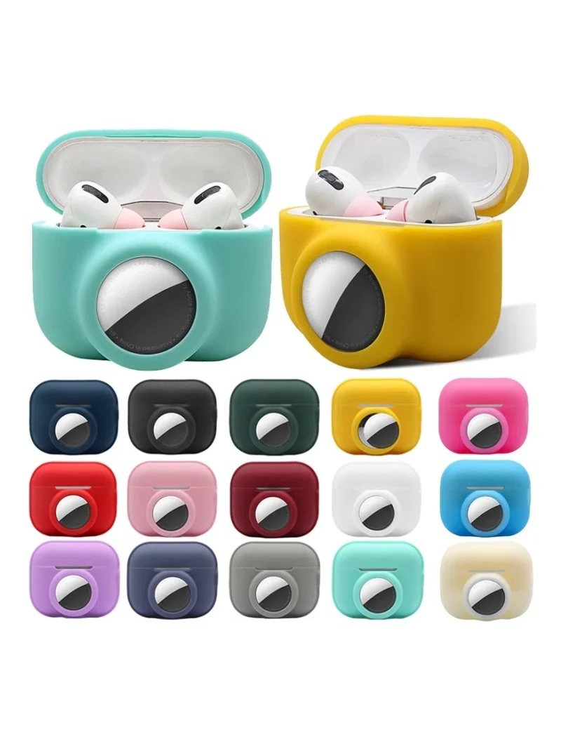 FUNDA AIRPODS CON AIRTAG