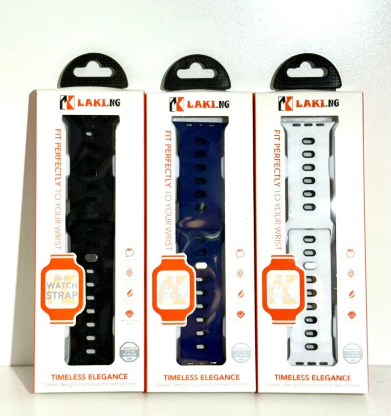 MALLA APPLE WATCH SILICONA PREMIUM 44/45/49