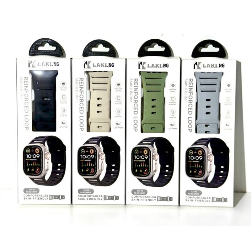 MALLA APPLE WATCH SILICONE GRUESA 44/45/49
