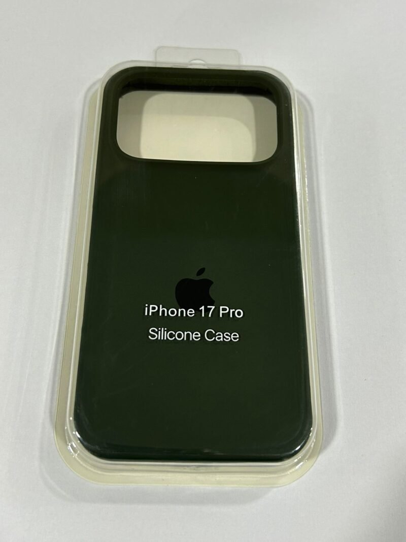 SILICONE CASE IPH 17 PRO COL 54 DARK OLIVE