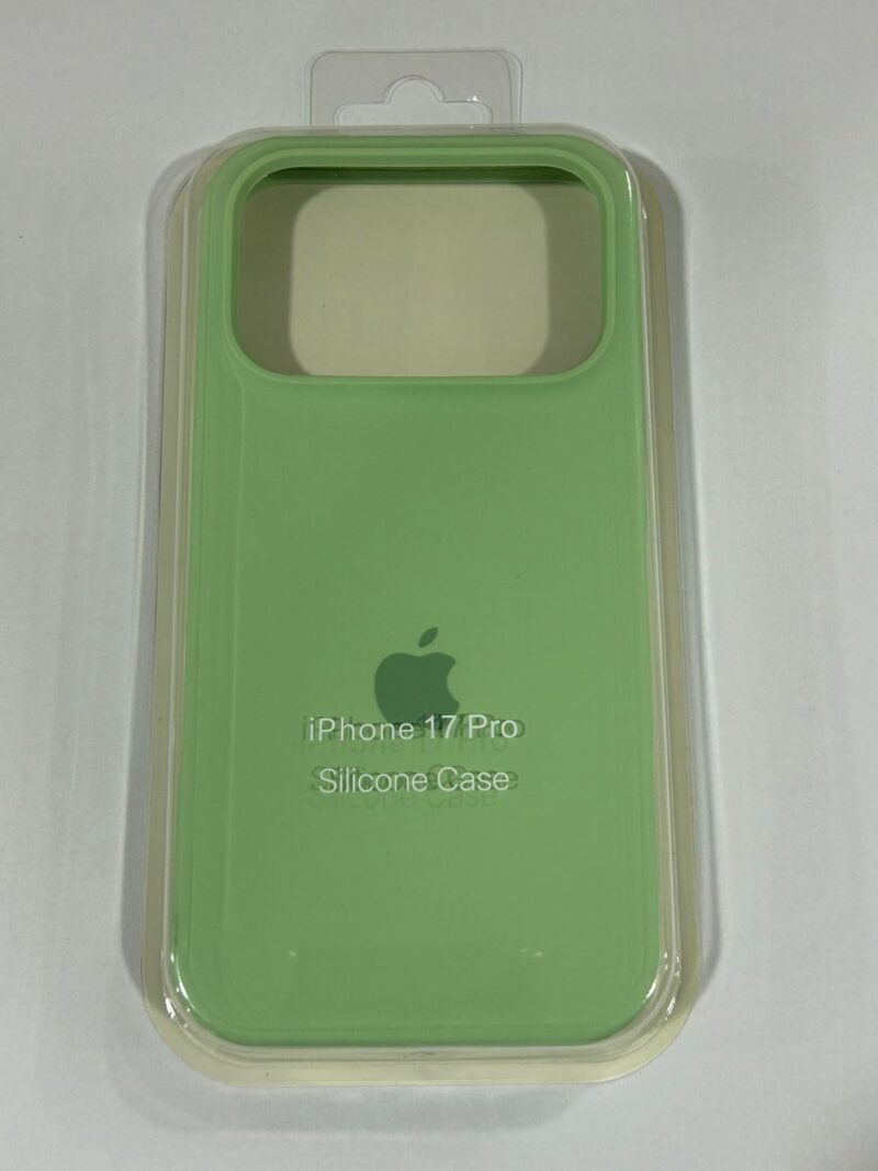 SILICONE CASE IPH 17 PRO COL 68 PISTACHIO