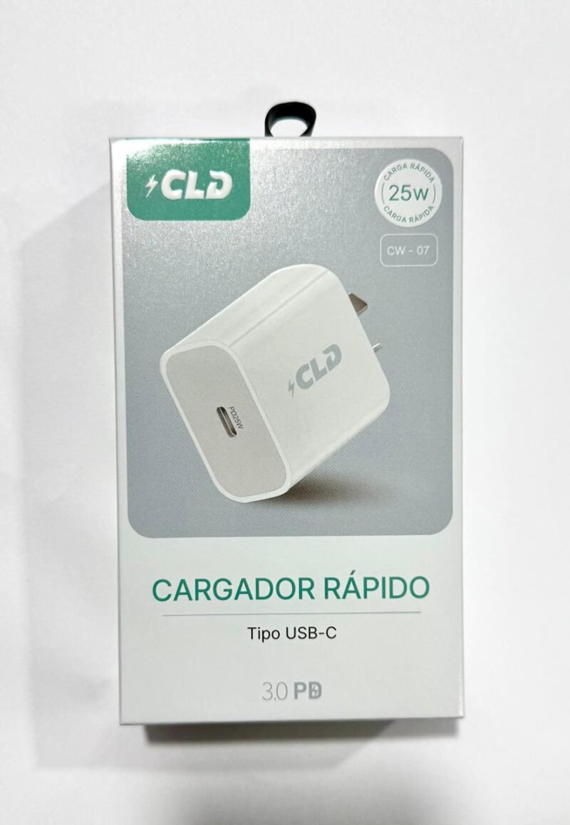 CARGADOR PARED CLD TYPE C 25W CW07