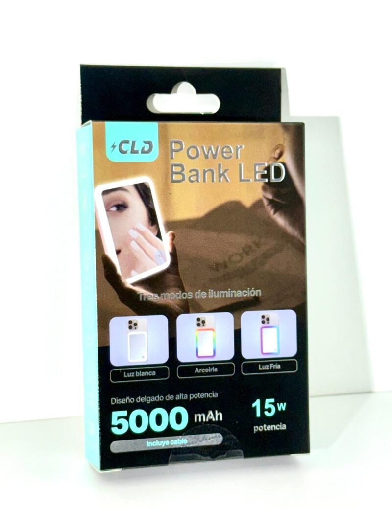 POWERBANK CLD ESPEJO 5000 MAH