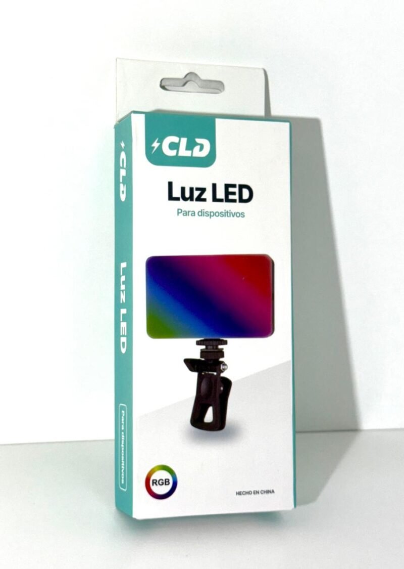 LUZ LED RGB PORTATIL CLD