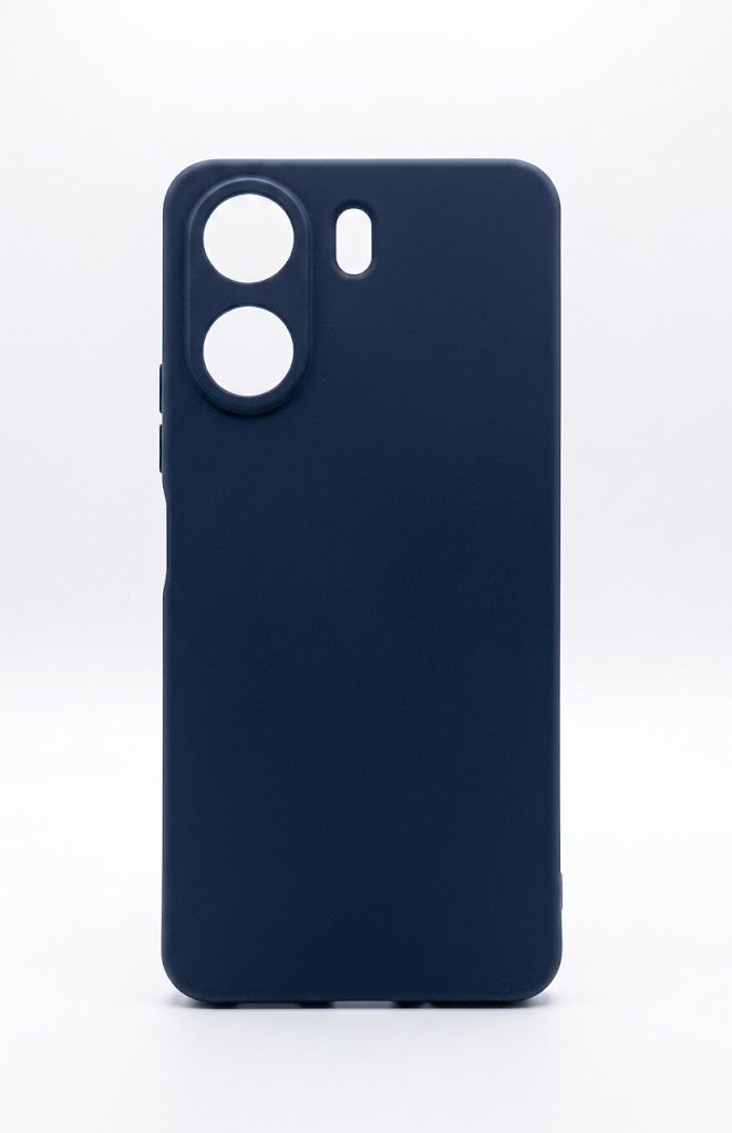 SILICONA SIN LOGO IPHONE 16 PRO MAX AZUL